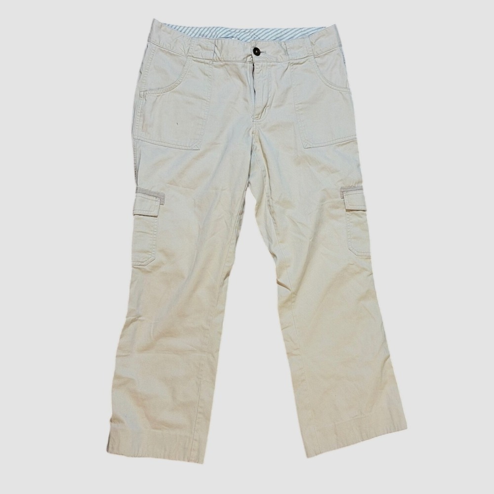 Carhartt Women Utility Gorpcore Hiking Cargo Pants Stone 10x32